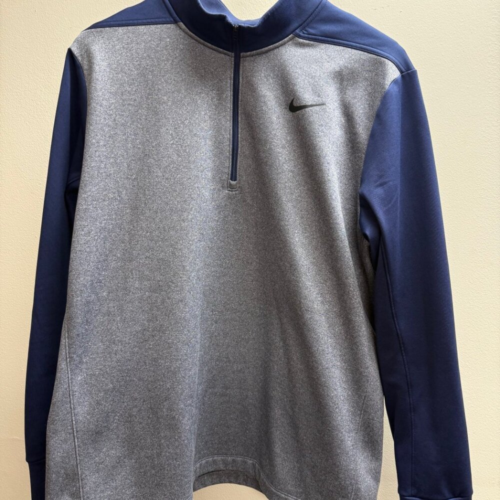 Nike Dri Fit 1/4 zip Men's Long Sleeve shirt